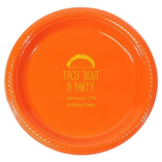 Taco Bout A Party Plastic Plates